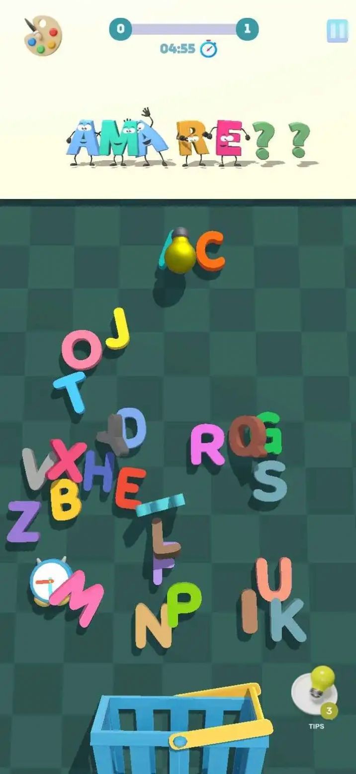 字母找单词