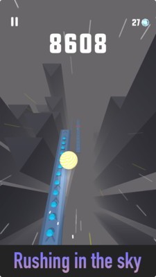 天空舞动球