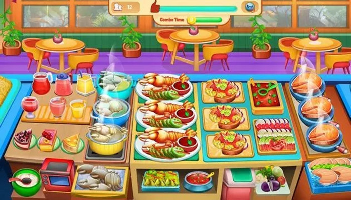 專業經營美食店的游戲