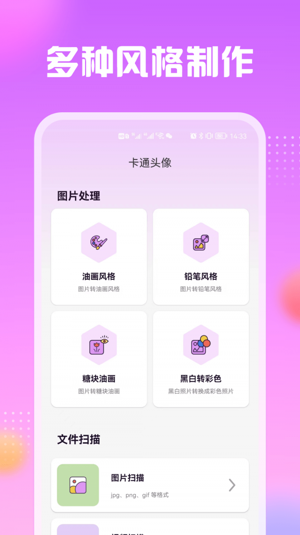卡通漫畫頭像制作