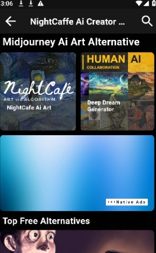 NightCaffe Ai Creator Advice APP