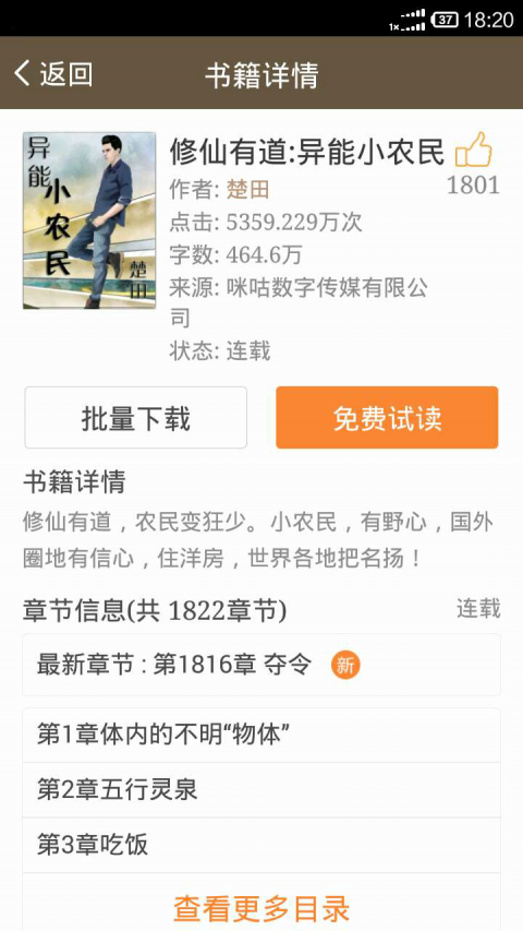 鄉野小說