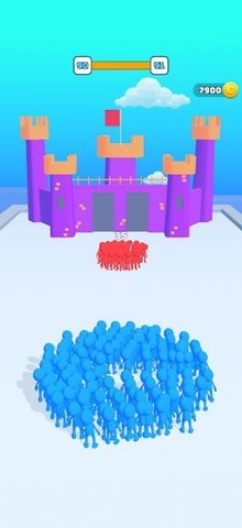 人群位置变换跑中文版