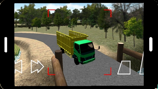 Truk Oleng Canter Simulator