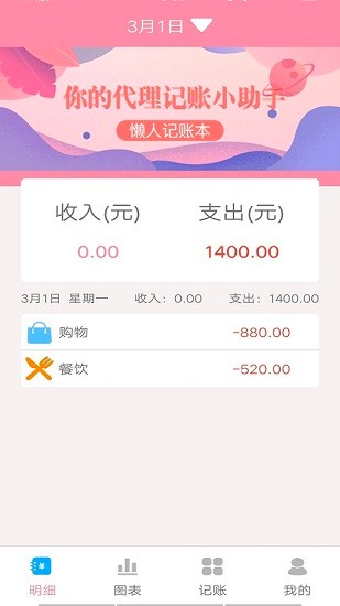 旅游记账
