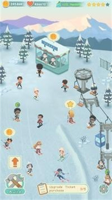 懒散的滑雪大亨