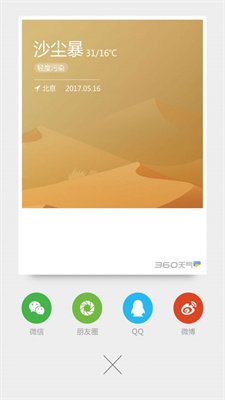 360天气预报