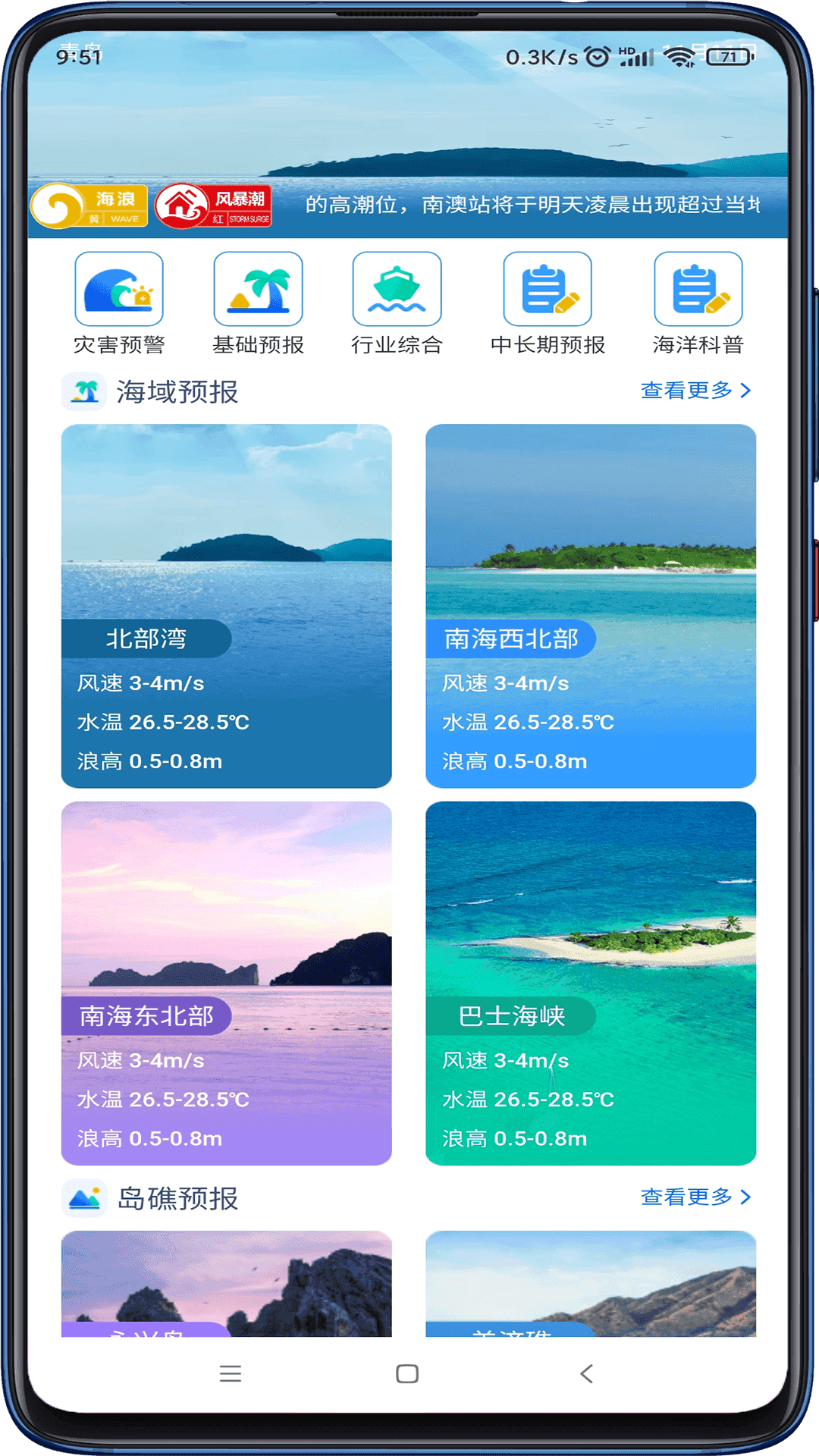 南海海洋預報