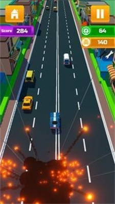 瘋狂交通賽車手