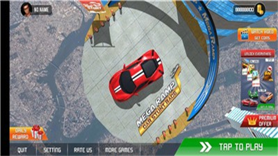 大坡道汽車特技駕駛