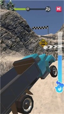 冬季公路卡車司機