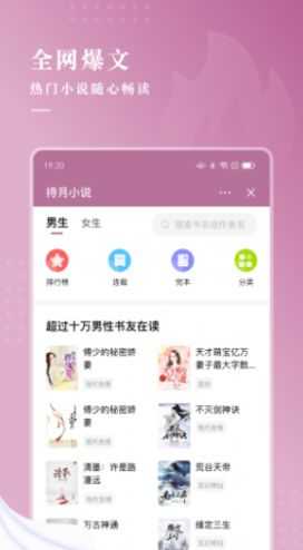 待月小說